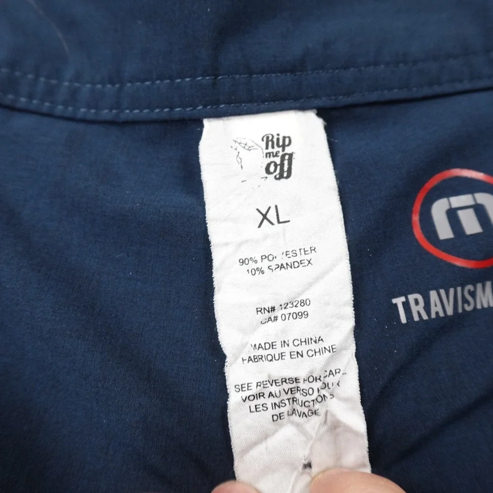 Travis Matthew Shorts Mens XL Blue‎ Gray Board Swim Trunks Surf Performance Golf